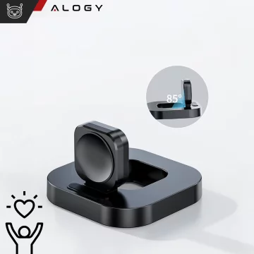 HUB-Splitter Alogy-Adapter für Computer-Laptop mit USB-C auf 3x USB-A 2.0 1x USB-A 3.0 Grau
