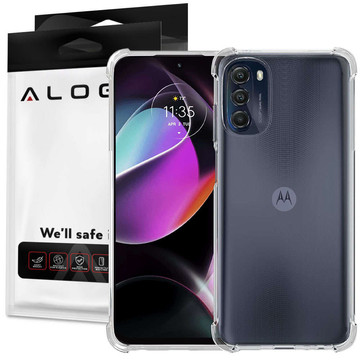 ShockProof Alogy Armor Case for Motorola Moto G 5G 2022 Clear Glass