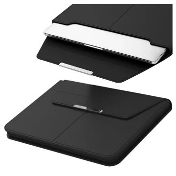 Laptop Sleeve, MacBook Air Pro 13.3" Alogy Hard Foam Bag Protective Case for 13-14" Laptops Black