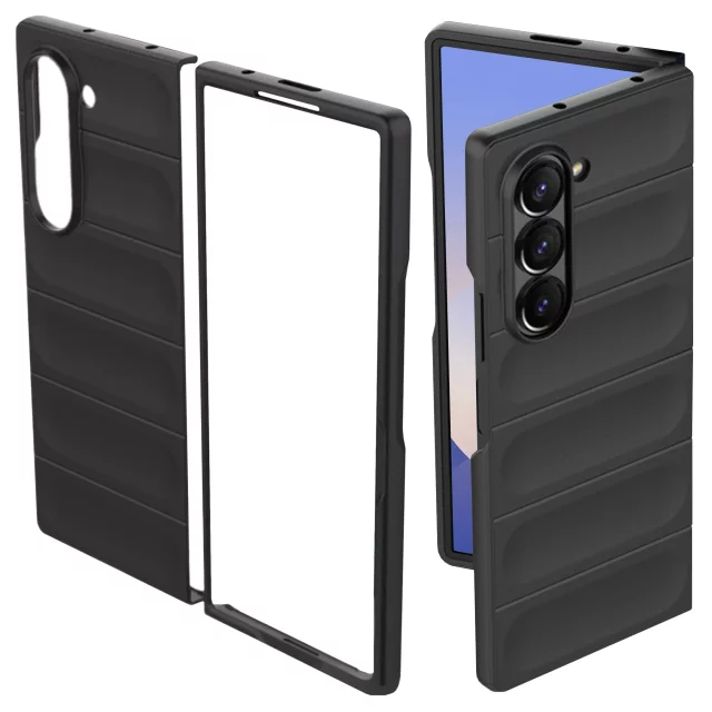 MagicShield protective phone case back cover for Samsung Galaxy Z Fold 6 Black