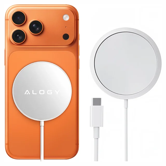 Alogy Wireless Charger for MagSafe 20W for iPhone 12/13/14/ PRO/ MAX/ MINI White