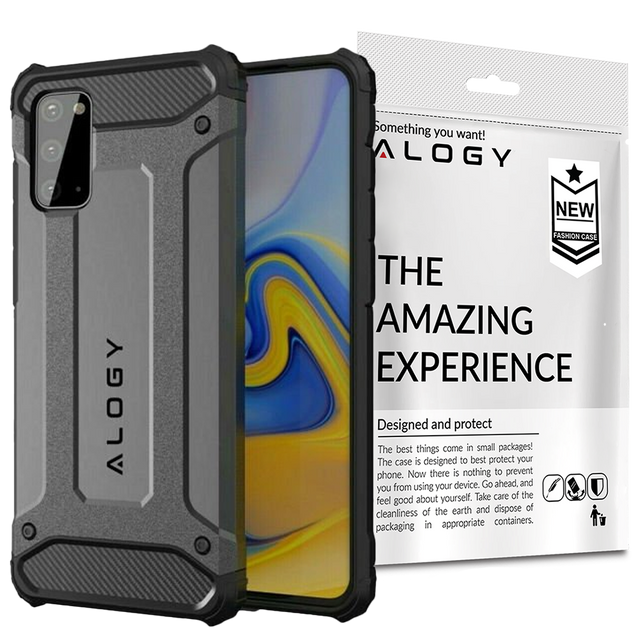 Etui Alogy Hard Armor do Samsung Galaxy S20 szare