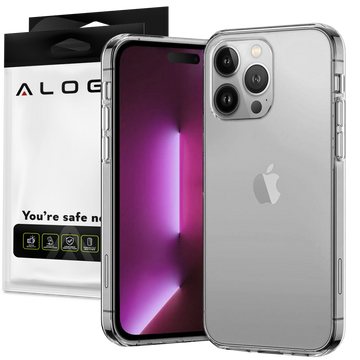 Silikonhülle Alogy Case für Apple iPhone 14 Pro Max Transparent