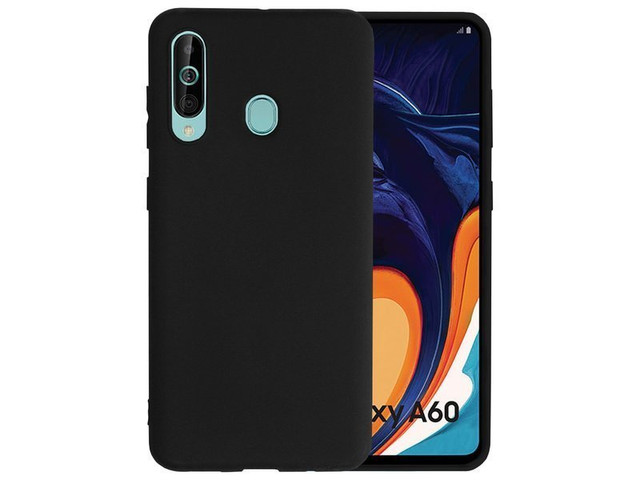 Alogy Slim Silikonhülle für Samsung Galaxy A60 schwarz Alogy Glass