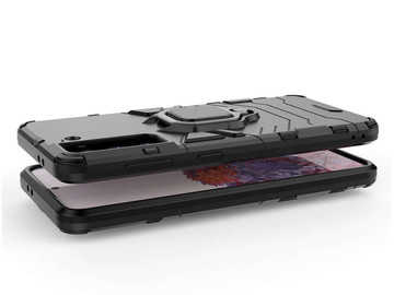 Alogy Stand Ring Armor case for Samsung Galaxy S21 Plus black