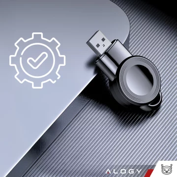HUB-Splitter Alogy-Adapter für Computer-Laptop mit USB-C auf 3x USB-A 2.0 1x USB-A 3.0 Grau