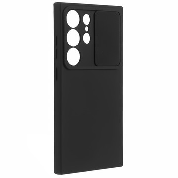 Case for Samsung Galaxy S24 Ultra Armored Case Protection Camera Cover Slide Camshield Case Alogy Black Glass