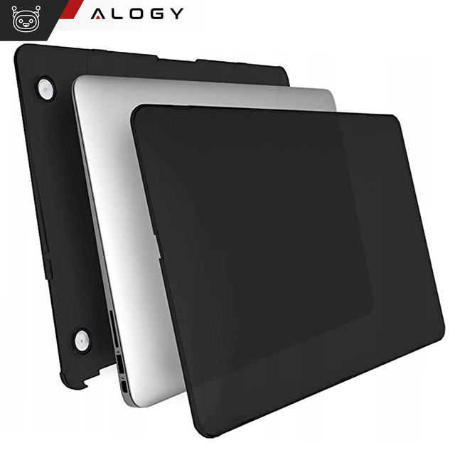 Pouzdro pro Macbook Air 15 M2 2023 A2941 Pouzdro Kryt Housing Matte Alogy Hard Cover Black