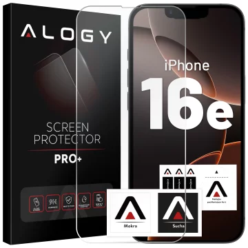 Tvrzené sklo pro Apple iPhone 16 Pro Max Screen Protector 9H Alogy Heavy Pro ™️