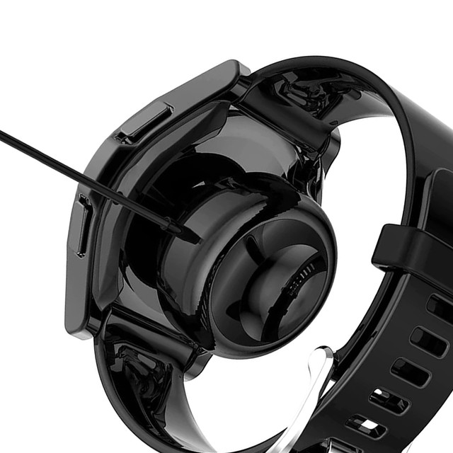 Silikonové pouzdro pro Huawei Watch GT 2 Sport / Classic 46mm Alogy pouzdro Black