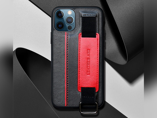 Alogy Leather Case for Apple iPhone 12 Pro Max 6.5 Black