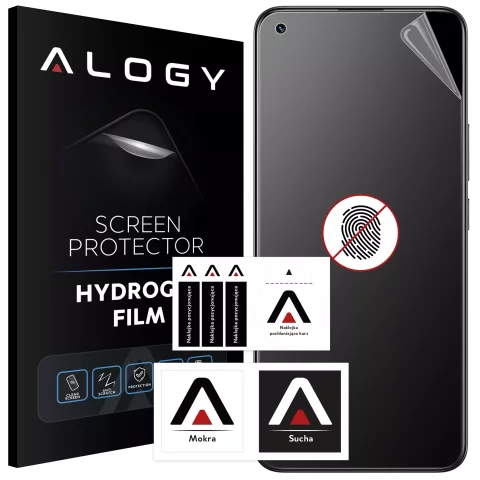 Folia "MATOWA" do Realme 8 Hydrożelowa Alogy HydroSkin Matte Pro™ na ekran do etui "BEZ ODCISKU PALCÓW"