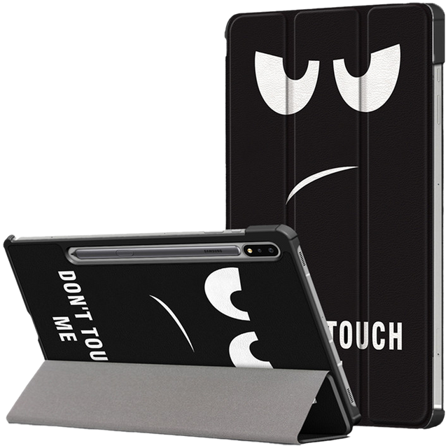Obal na tablet Alogy Book Cover pro Samsung Galaxy Tab S7 Plus/ S8 Plus 12.4 T970/ T976B/ X800/ X806 Don't Touch Me