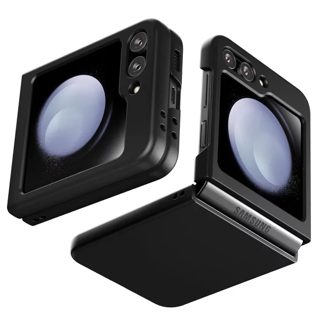 Pouzdro pro Samsung Galaxy Z Flip 6 Alogy Thin Case ochranný kryt na telefon matný černý