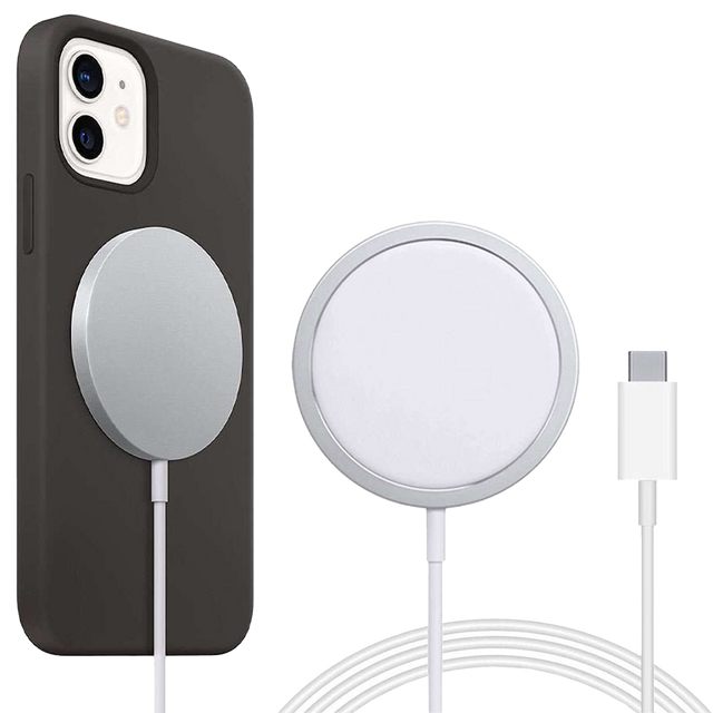 Alogy Induktionsladegerät für MagSafe Wireless 20W für iPhone 12/13 / PRO / MAX / MINI Netzladegerät