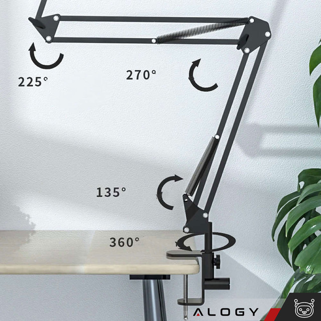 Desk Holder 360 Alogy Tablet Stand Stand for 4-11 inch tablet phone