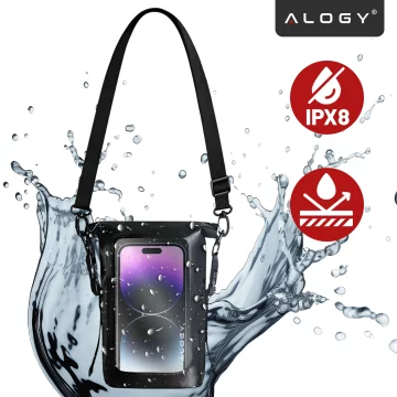 Bag Waterproof Case for Phone Large Bag Case Waterproof Alogy Waterproof Black