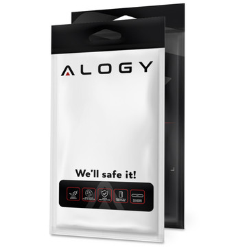 Pouzdro pro iPhone 15 Pro MagSafe Hybrid Case Cover Shock Clear Alogy Transparent