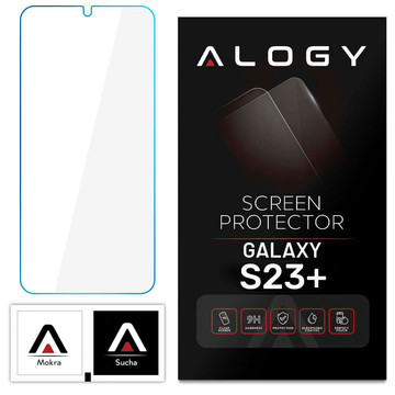 Alogy Glass Pack 3x Szkło hartowane na ekran 9h + Szkło na obiektyw do Samsung Galaxy S23+ Plus zestaw szkieł