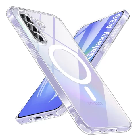 Pouzdro pro Apple iPhone 16 Pro Max Alogy Anti-Shock Hybrid Case pro MagSafe Transparent