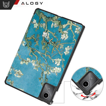 Lenovo Tab M11 10.95" TB330FU / TB330XU / TB331FC Tablet Case Alogy Book Cover Blossoming Almond (van Gogh) Stylus