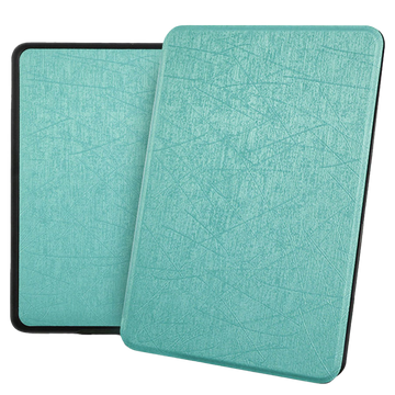Alogy Leder Smart Case für Kindle Paperwhite 4 blau glänzend