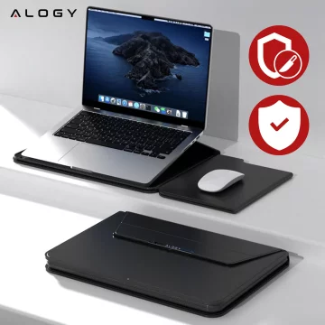 Laptop Sleeve, MacBook Air Pro 13.3" Alogy Hard Foam Bag Protective Case for 13-14" Laptops Black