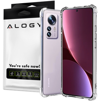 Stoßfestes Alogy Case für Xiaomi 12 Pro Clear