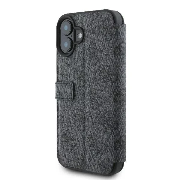 Guess GUBKP16M4GMGGR iPhone 16 Plus 6,7" czarny/black book 4G Metal Logo