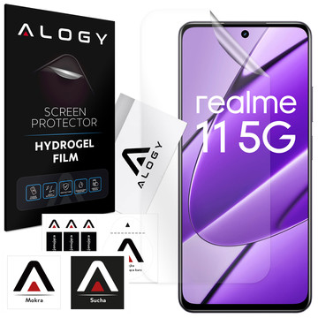 Folia Hydrożelowa do Realme 11 5G ochronna na telefon na ekran Alogy Hydrogel Film