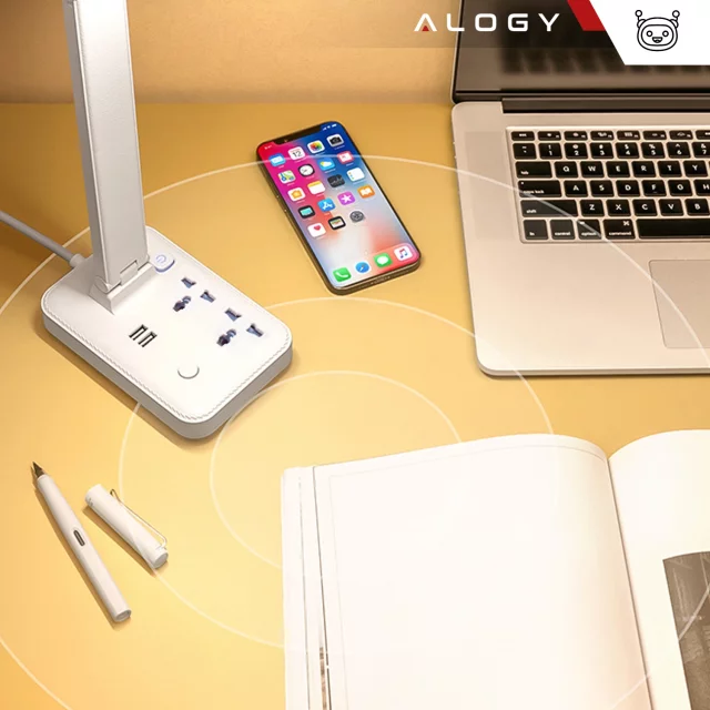 Alogy HUB Splitter Adapter for Laptop Computer USB-C to 3x USB-A 2.0 1x USB-A 3.0 Gray