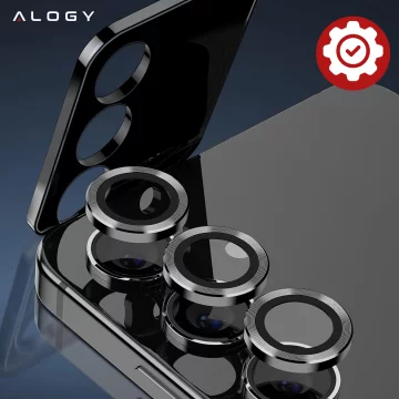 3x Tempered glass screen protector lens glass for Samsung Galaxy S25 protective glass for screen and camera 9H Alogy GlassGuard Pack™️ protective glass set