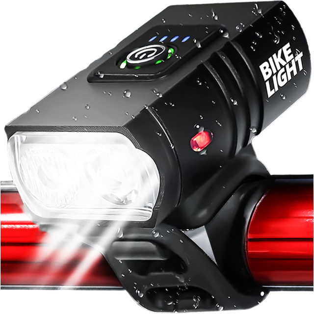 Front bicycle lamp waterproof Alogy LED light bicycle lighting 800 LM