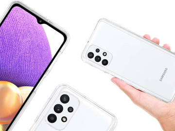 Alogy silikonové pouzdro kryt pouzdro pro Samsung Galaxy A32 5G průhledné