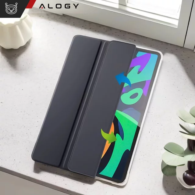 Hülle für iPhone 14 Pro Mag Safe Matt Case Cover matt Alogy Ring gepanzerte Handyhülle Schwarz
