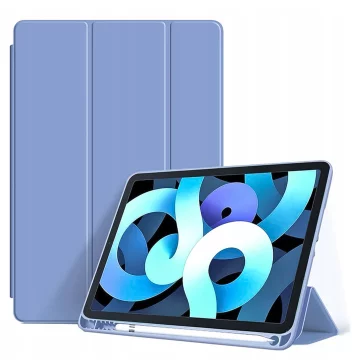 Case for Apple iPad 10.2 9 Gen 8/7 2021/2020/2019 Smart Pencil Case Alogy TPU Tablet Cover Blue Glass
