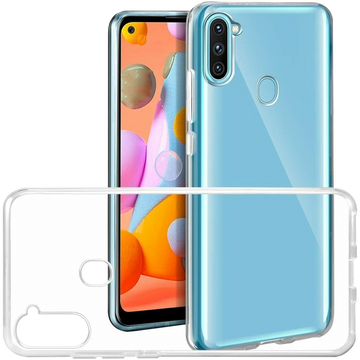 Alogy silikonové pouzdro kryt pouzdro pro Samsung Galaxy M11 / A11 průhledné