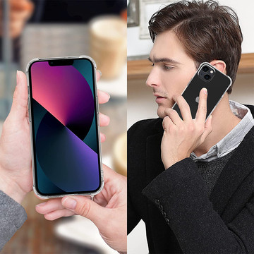Pancéřové pouzdro ShockProof Alogy pro Apple iPhone 14 Plus Transparent
