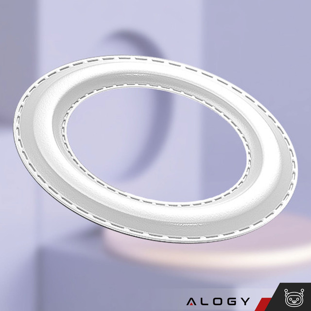 Univerzální magnetická deska Ring Holder pro MagSafe Magnetic Ring White