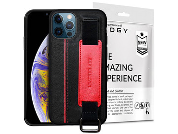 Alogy Leather Case for Apple iPhone 12 Pro Max 6.5 Black
