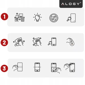 Alogy hydrogel hydrogel protective film for every phone