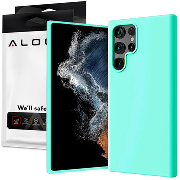 Alogy Thin Soft Case for Samsung Galaxy S22 Ultra Turquoise