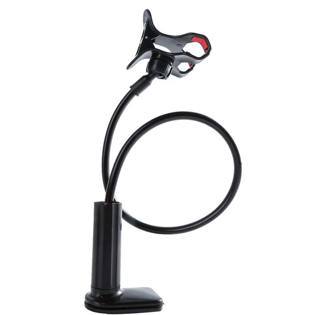 Alogy Flex Holder with Desktop Clip Flexible Tripod Universelle Telefonhalterung / Schwarz