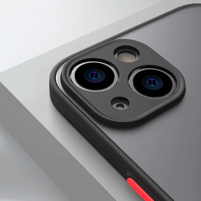Case for Apple iPhone 13 Mini Alogy Hybrid Mag Case for MagSafe with camera protection matte black