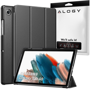 Alogy Book Cover pro Samsung Galaxy Tab A8 2021 SM-X200 / SM-X205 šedý