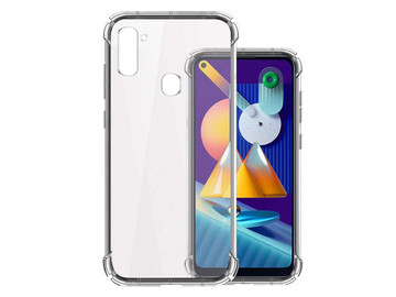 ShockProof Alogy armored case for Samsung Galaxy M11 / A11 transparent