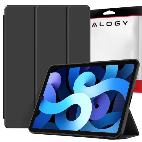 Case for Apple iPad 10.2 9 Gen 8/7 2021/2020/2019 Smart Pencil Case Alogy TPU Tablet Cover Black
