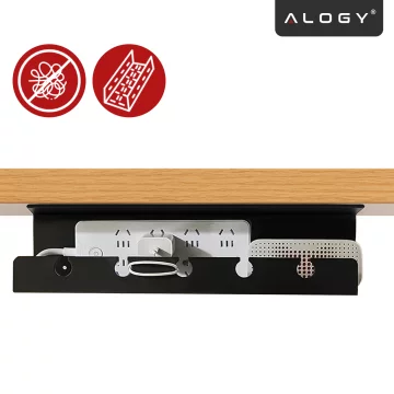 Stolní ventilátor stojící ventilátor malé oběhové čerpadlo s klipem bezdrátové ruční 500mAh USB-C Alogy White