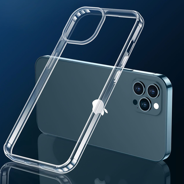 Protective case Alogy Hybrid Case Super Clear for Apple iPhone 12 Pro Max Transparent