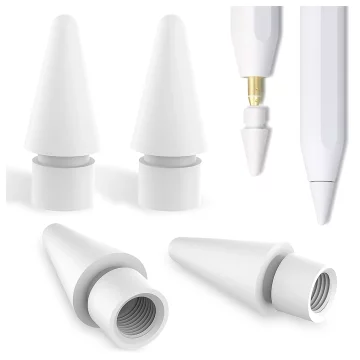 Końcówka wymienna 4szt. Twardość 2x 2B, 2x 2H do Rysika do Apple Pencil 1/2 generacji do iPad Air Pro Mini